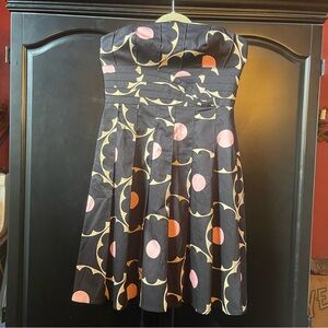 Kay Unger strapless dress. EUC